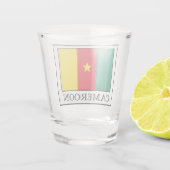 Kameroen Shot Glas (Achterkant)