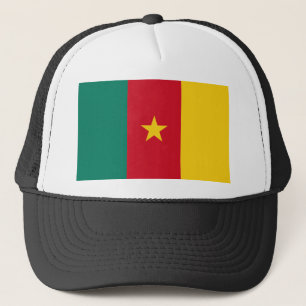 Kameroen vlag trucker pet