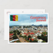 Kameroen - yaoundé - briefkaart (Voorkant / Achterkant)