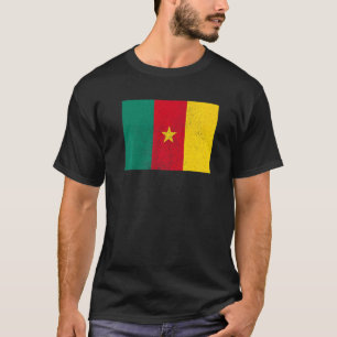Kameroenese vlag: de vlag van de Kameroenese vlag T-shirt