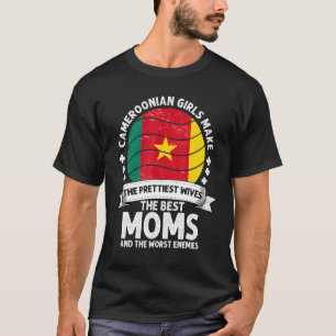 Kameroense Moeder Moederdag Mama Kameroense Ameri T-shirt