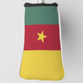 Kameroense vlag golfheadcover (Draai 90)