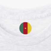 Kameroense vlag labels (Aangebracht)