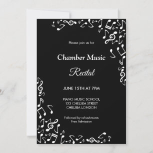 Kamerrecitalconcert Klassieke Muziek Kaart