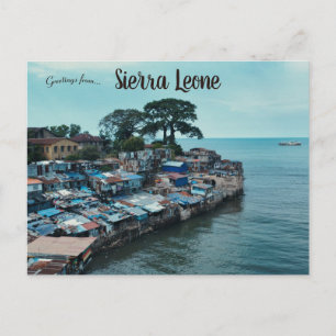 Kamers in Sierra Leone Briefkaart
