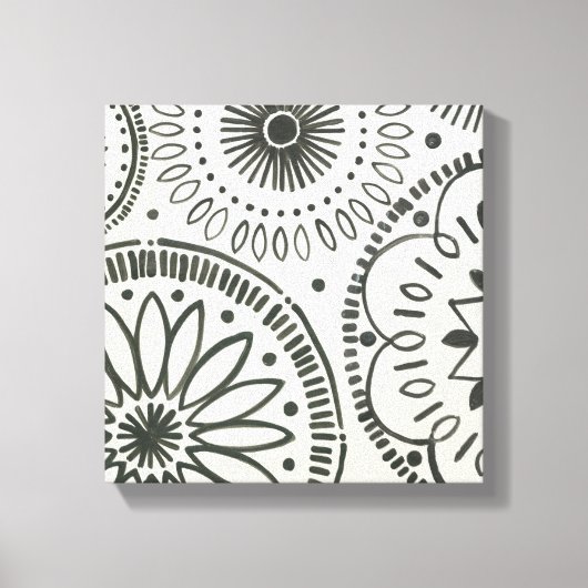 Kami Abstract Pattern Canvas Afdruk (Voorkant)
