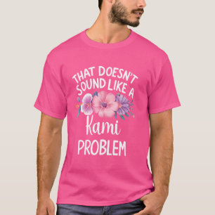 KAMI Gepersonaliseerde Schattigee Bloemmeisjes KAM T-shirt