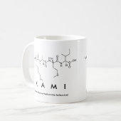 Kami peptide nom mug (Devant gauche)