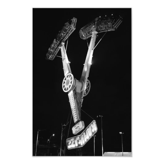 Kamikaze: De laatste rit (B&W) Foto Afdruk (Voorkant)