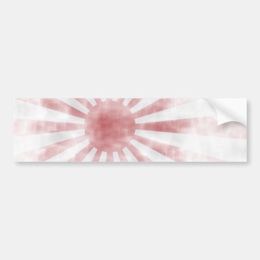 Kamikaze Fade Bumpersticker (Voorkant)
