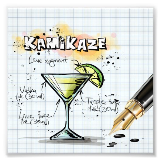 Kamikaze Foto Afdruk (Voorkant)