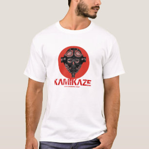 Kamikaze-proefproject voor een cool grafisch T-shi T-shirt