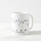 Kamilah nom de peptide mug (Devant droit)