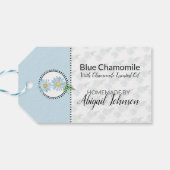 Kamille Thuisgemaakte Bad & Lichaam Etiket | Produ Cadeaulabel (Achterkant Horizontaal)