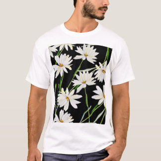 Kamille Waterverf: botanische print T-shirt