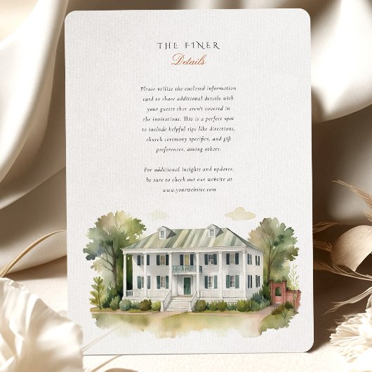 Kaminski House Museum bruiloft Kaart