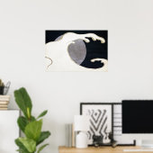 Kamisaka Sekka Tatsunami (A Cresting Wave) Poster (Thuiskantoor)