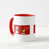 Kamisama Hajimemashita - tasse de Tomoe - rouge (Devant gauche)