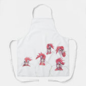Kammen voor Chicken Dinner Schort (Voorkant)