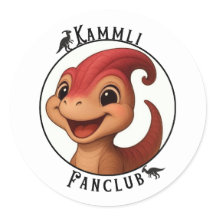 Kammli Fanclub – Schattige Dino‑Sticker