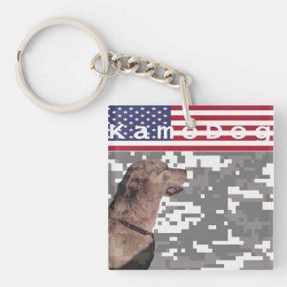 KamoDog Spike w/Flag Sleutelhanger