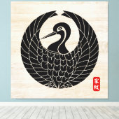 KAMON (familieschopper) Kobayashi Canvas Afdrukken (Insitu (Houten vloer))