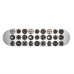 kamonpatroon skateboard
