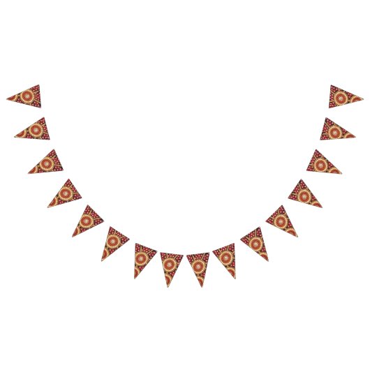 Kamp Aboriginal Art Bunting Vlaggetjes (Alle)
