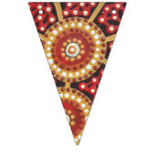 Kamp Aboriginal Art Bunting Vlaggetjes (Tweede vlag)