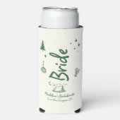 Kamp Bachelorette Bruid Hand getekend Geschreven G (Seltzer Voorkant)