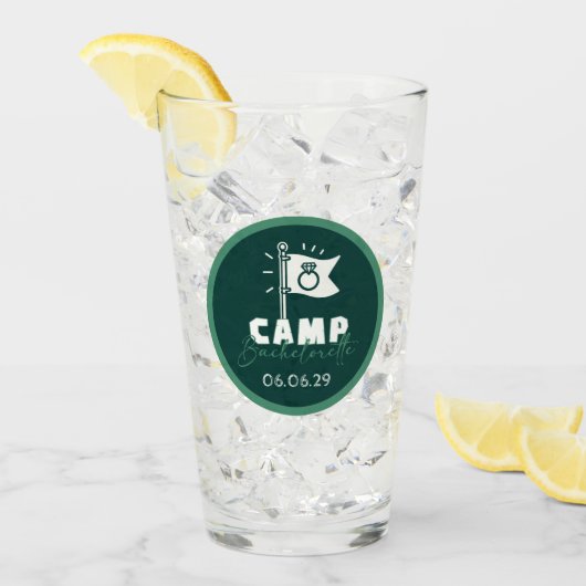 Kamp Bachelorette Glas (Voorkant ijs)