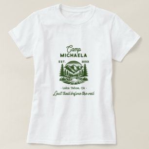 Kamp Bachelorette Laatste Reis Voor De Sluier T-shirt
