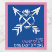 Kamp Bachelorette Wijn Etiket (Enkel label)