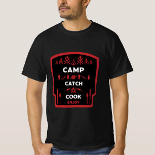 Kamp en vangst Gevist T-shirt