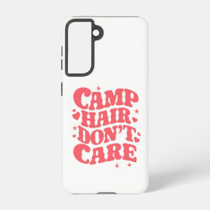 Kamp Haar Niet Uitmaakt Zomer Kamperen Meisjes Gro Samsung Galaxy Hoesje