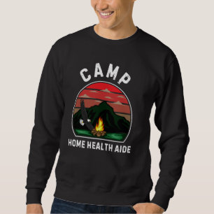 Kamp Home Gezondheid Aide Retro Zomer Camper Perso Trui