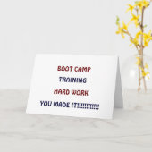 KAMP - JE HEBT HET GEMAAKT!!! KAART (Gele Bloem)