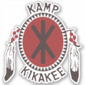 Kamp Kikakee Ernest Gaat naar Kamp geïnspireerde s Sticker (Voorkant)