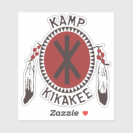 Kamp Kikakee Ernest Gaat naar Kamp geïnspireerde s Sticker