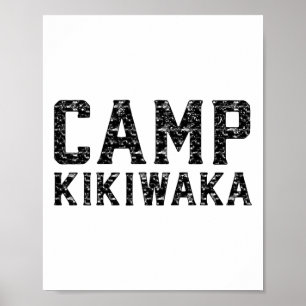 Kamp Kikiwaka Zomer Kamp Reünie Kampeer Trip Poster