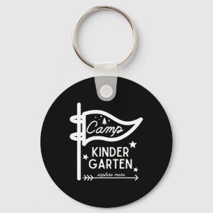 Kamp Kindergarteleraar Funny Camper Kampeerterrein Sleutelhanger