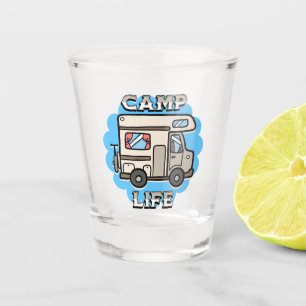 Kamp Leven Retrocamper Shot Glas