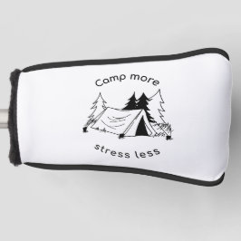 Kamp meer stress minder putter dekking golfheadcover