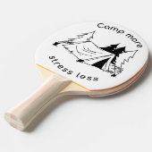 Kamp meer stress minder tafeltennisbatje (Voorkant Gekanteld)