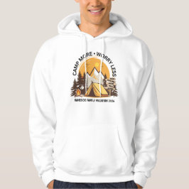 Kamp Meer Zorgen Minder Kamp Hoodie
