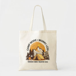 Kamp Meer Zorgen Minder Kamp Tote Bag