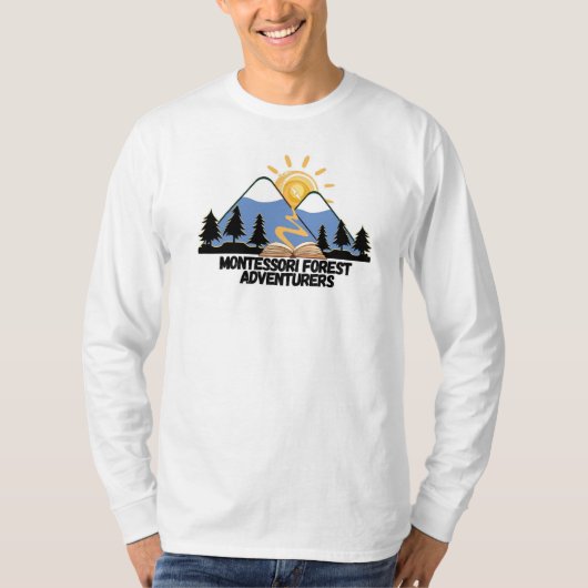 Kamp met lange mouwen Logo Shirt (Voorkant)