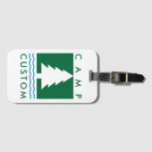 kamp op maat bagagelabel (Voorkant (horizontaal))