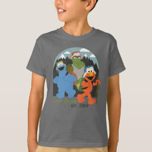 Kamp Sesame Street OPGERICHT 1969 T-shirt