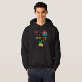 Kamp uit het huis in trendfamilie buitenmat hoodie (Voorkant volledig)